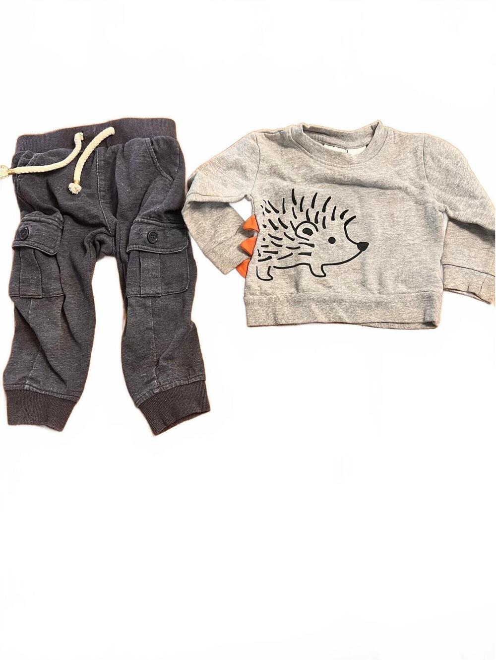 Koalakids Toddler Sweatshirt and Cargo Pants Set